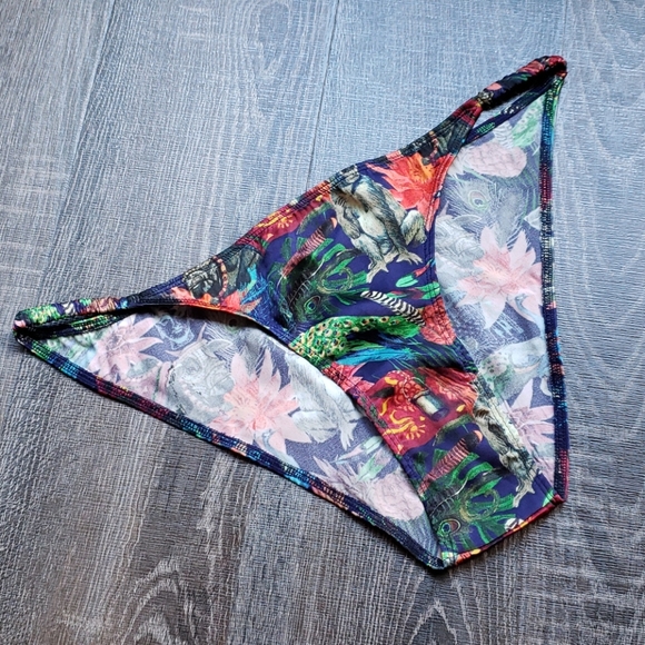 silk string bikini panties